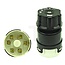Cobo Rotary switch lighting and horn black, 6 blade terminals, 15 A | 1027708