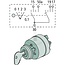 BOSCH Start switch With 2 keys - 2500342315001, 0502679, 342315001, 0342315001, 00022678, 50152310, 14467110, 0009730201 | Version: 12 V/24 V, safety lock, key can only be removed in the off position., Locking no. E30, Blade terminals, power rating 13 A 24 V co