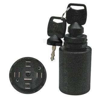 Cobo Gloei-startschakelaar 12 V, 30 A, Ø 22,5 mm - 2 sleutels