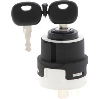 GRANIT Gloei-startschakelaar 12 V / 24 V, Ø 55,3 mm, slot 14603 - 2 sleutels