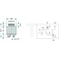 Cobo Starter switch with key 12 V, 25 A / 35 A, blade terminal, Ø 40 mm | 1021328