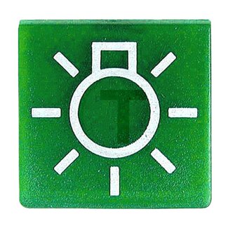 HELLA Symbol Hauptleicht grün