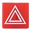 HELLA Symbol hazard lights red