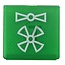HELLA Symbool ventilator groen
