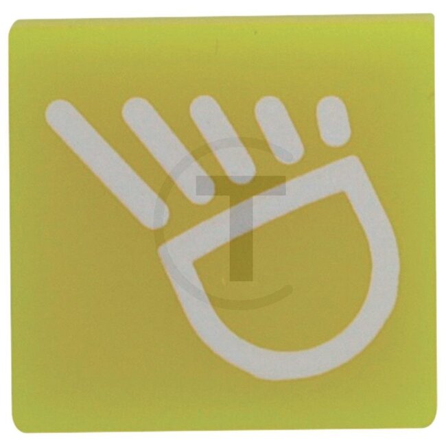 GRANIT Symbol Arbeitsscheinwerfer hinten - 50706108, X830241310000 | Ausführung: gelb, Arbeitsscheinwerfer hinten