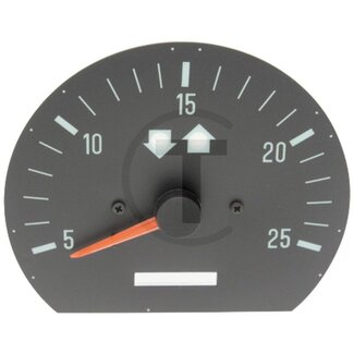Rev counter Manual display