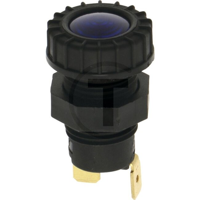 GRANIT Indicator light blue, blade connection, 12 V 2WK / T2W