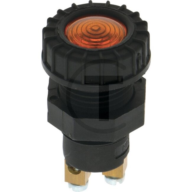 GRANIT Controlelamp oranje - 50785780321, 21300202, 2AA008592-021 | Uitvoering: met schroefaansluiting, Lamp: 12 volt 2WK / T2W | Lamp: 12 volt 2WK / T2W | Extra informatie: Leuchtmittel: 47712V2WK9  | Inclusief lamp: nein