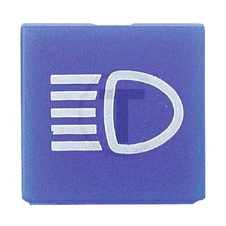 HELLA Symbol Fernlicht blau