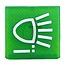 HELLA Symbol switch work light green