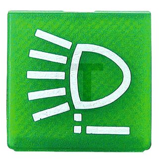HELLA Symbool schakelaar werklamp voor groen