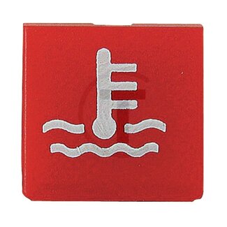 HELLA Symbool temperatuur rood