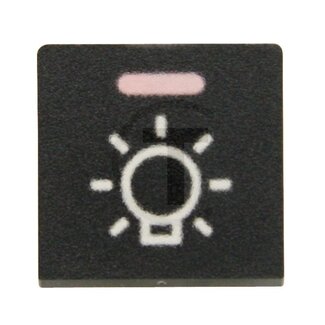 GRANIT Symbool hoofdverlichting / rijverlichting zwart / wit