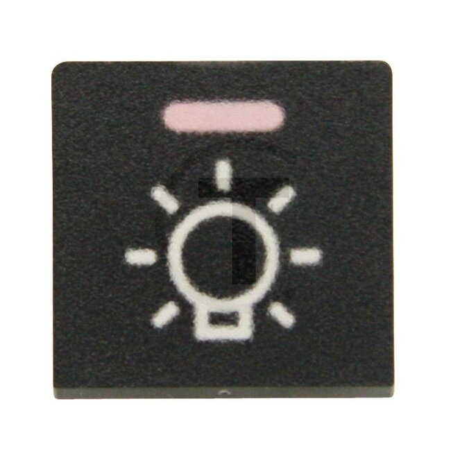 GRANIT Symbol Hauptlicht / Fahrlicht - 50711018 | Ausführung: schwarz / weiß, Hauptlicht / Fahrlicht