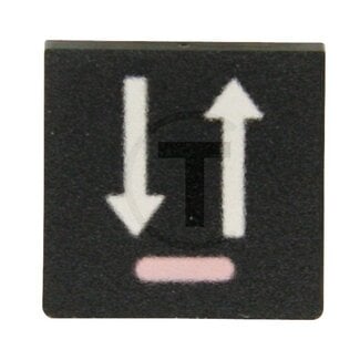 GRANIT Symbool heffen / dalen hefinrichting zwart / wit