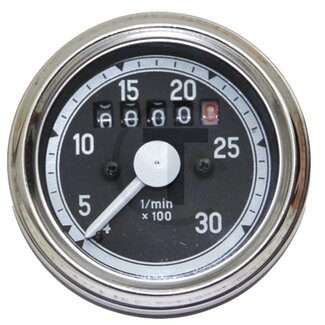 GRANIT Toerentalmeter met bedrijfsurenteller M18 x 1,5, 400 - 3.000 omw/min