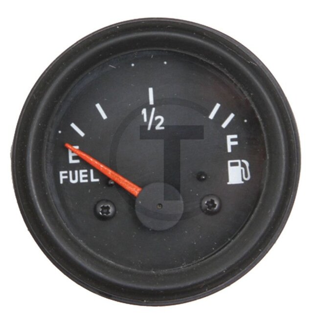 GRANIT Brandstofmeter Compatibel met tankvlotter 60799078 - 60799068, 267102 | Uitvoering: compatibel met: Brandstofsensor 60799078 | Kleur: zwart | Weergave-meetbereik: E - F | Meetbereik: E (leeg) tot F (vol) circa 10 - 180 ohm | Technische gegevens: E (leeg)