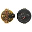 GRANIT Temperaturanzeige 40°C - 120°C, Ø 60 mm, 287 - 22 Ohm, schwarz | 270956
