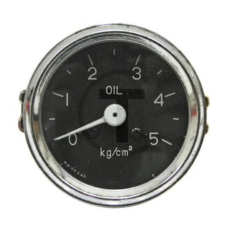 GRANIT Manometer Öldruck 0 - 5 bar, M12 x 1,5, 12 V, mechanisch