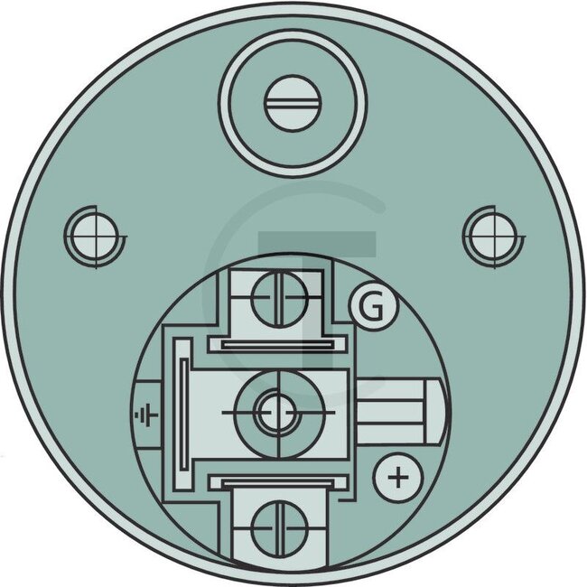 GRANIT Manometers voor oliedruk - 60799052, 120881 | Uitvoering: Inbouw-Ø: 52 mm, Meetbereik: 0 - 7 bar, Weerstand: 10 - 180 ohm, Verchroomde ring | Ø: 60 mm | Weergave-meetbereik: 0 - 7 bar | Kleur van de ring: verchroomd | Weerstand in meetbereik bij 0-7 bar c