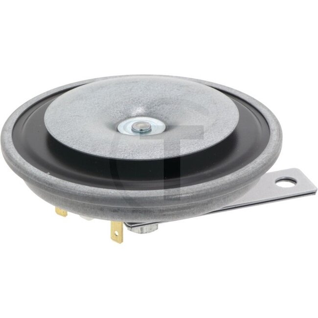 HELLA Signal horn Low frequency - 4553BA 002768082, 0161419, 3BA002768-082, 3BA 002 768-082 | Version: Woofer | Colour: Grey | Installation height: 129 mm | Depth: 53 mm | Protection class: IP X4K, IP X9K | Frequency: 335 Hz | Nominal voltage: 12 V | Test mark: