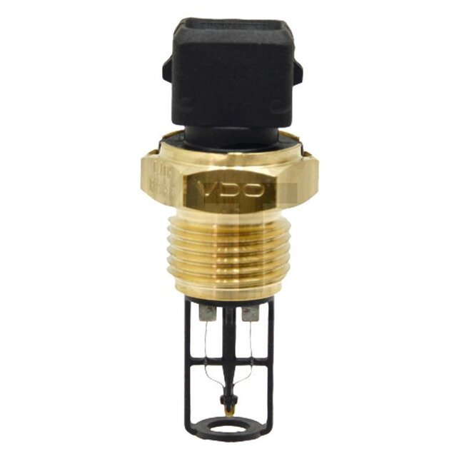 VDO Temperature sensor, air temperature 6 - 24 V - 60760117, H816970020020, 323-809-019-003A | Version: Temperature measuring range: -40°C to +150°C, Thread: M18 x 1.5, Resistance values: 168 kohm - 92.7 ohm, Outlet: 2-pin floating ground | Connection: - | Th