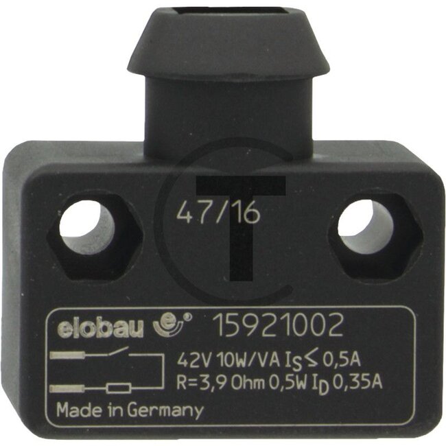 GRANIT Cut-out switch For starter - 50706009, X830240177000, 15921002 | Version: Solenoid switch, 42 V / 0.5 A, With plug connection