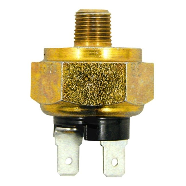 GRANIT Brake light switch For oil pressure - 50717008, 5108180, 4165210, 600162, 180791, 15528 | Version: Thread M10 x 1, normally off, make contact, Blade terminal