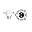 Philips Halogen bulb H4 - Voltage: 24 V, Power: 75 / 70 watts, Socket: P43t-38 - 13342MDC1