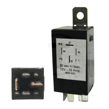 Glow plug timer/timer/starter relays