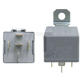 GRANIT Relays alternator 12 V, 20 - 30 A, 5-pin, 6,3 mm, with holder