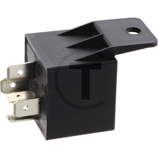 HELLA Relay Make contact - 4550011322, 11322 | Switching function: Make contact | Nominal voltage: 12 V | Number of pins: 5 | Additional information: With holder / with suppression diode