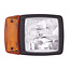 HELLA Headlight right 12 V, H3, H7, with indicator light | 1SA996120-461