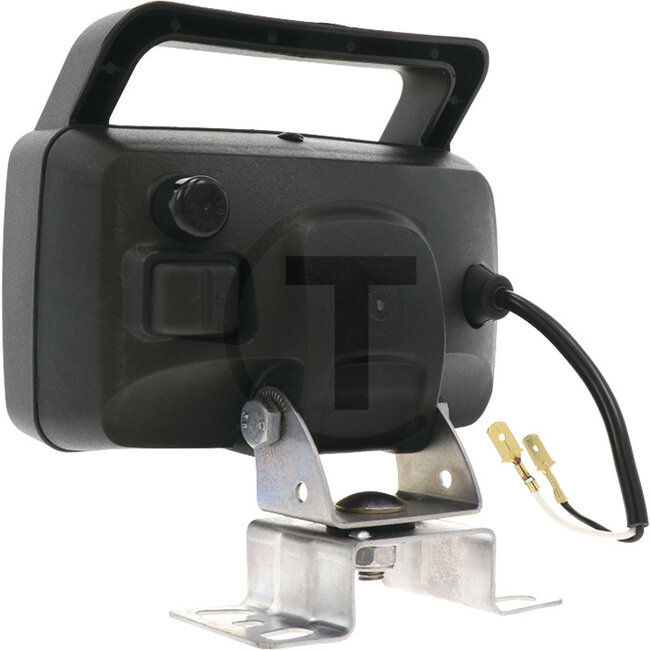 GRANIT Werklampen - 207207006, 70530008 | Netspanning: 12 / 24 V | Vorm: vierkant | Afmetingen B x H x D: 156 x 92 x 85 mm | Lichtfunctie: Breedstraler | Lamp: 12V55W / H3 | Materiaal: Behuizing: kunststof; lens: glas; rooster: kunststof | Plaats: universeel | B