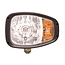ABL Hauptscheinwerfer links | mit Blinkleuchte - 70799422 | Leuchtmittel: 12V60/55W / H4 <br>12V21WKG / PY21W <br>12V5WGLSS / W5W <br>24V75/70W / H4 <br>24V21WKG / PY21W <br>24V5WGLSS / W5W | Anschluss: DT 6-polig | Material: Gehäuse: Kunststoff; Lichtscheibe