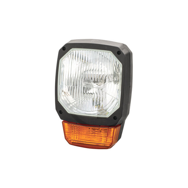 HELLA Hauptscheinwerfer links / rechts | mit Blinkleuchte - 4550010026, 10026 | Nennspannung: 12 V | Einbauort: links, rechts | Leuchtmittel: 12V60/55W / H4, 12V21WK / P21W, 12V4WK / T4W | Leuchtmittel enthalten: nein | Lichtfunktion: Abblendlicht, Blinklicht,
