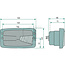 GRANIT Inzet voor koplamp links en rechts - 70799203, G246900020010, G246900020040, G260900020070, RE.29878.10, 3713137M1 | Lamp: 12V55W / H4 | Netspanning: 12 V | Lichtfunctie: met grootlicht, met dimlicht, zonder breedtelicht