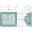 GRANIT Inzet voor koplamp links en rechts 12V55W H4, grootlicht en dimlicht | X830160034000, X830160086000, X830160010000, G385901020010, F385901020010, RE.22889.10