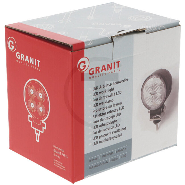 GRANIT Feu de travail à LED - 70799184, WRK-LED-80, CRC5A.49401.04