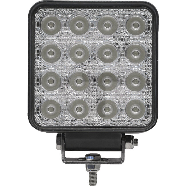 ASPÖCK Arbeitsscheinwerfer LED - Form: eckig, Abmessungen B x H x T: 110 x 110 x 69 mm