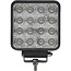 ASPÖCK Arbeitsscheinwerfer LED - Form: eckig, Abmessungen B x H x T: 110 x 110 x 69 mm