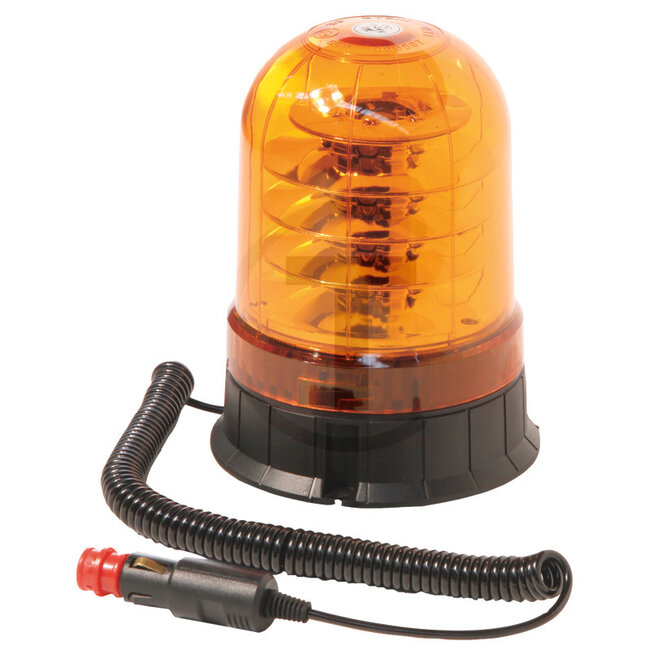 GRANIT LED rotating beacon 12V | Magnetic mounting - 70799504 | Nominal voltage: 12 V | Bulbs included: Yes | Light function: Rotating | Diameter: 140 mm | Total height: 200 mm | Connection: On-board power supply plug | Protection class: - | Cable length: 4 m |