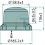 HELLA LED rotating beacon 12 / 24 V, Ø 165 mm, height 118 mm, attachment | 11275