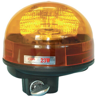 SACEX Rundumleuchte H21 Ellipse 12 / 24 V, Ø 128 mm, Steckstift