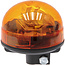 SACEX Rundumleuchte H21 "Ellipse" 12 / 24V | Aufsteckrohr - 70799411, 21.44.H01.025 | Nennspannung: 12 / 24 V | Leuchtmittel: H21 | Lichtfunktion: rotierend | Durchmesser: 128 mm | Gesamthöhe: 126 mm | Anschluss: Aufsteckrohr | Schutzart: IP65 | Farbe: gelb | A