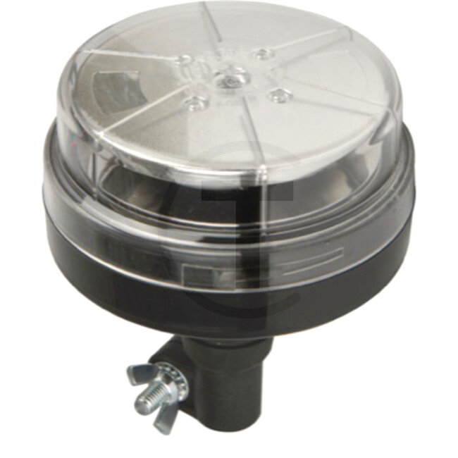 GRANIT Flitslamp LED | flexibele opsteekpenbevestiging - 50784770603 | Netspanning: 10 - 30 V | Lamp: LED | Lichtfunctie: knipperend | Totale hoogte: 75,7 mm | Beschermingssoort: IP 67 | Kleur: oranje | Buiten-Ø: 147,2 mm | Materiaal: Behuizing: Rubber | zwaaila