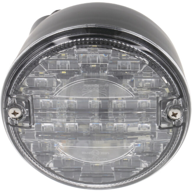 ASPÖCK Achteruitrijlamp LED met PG11-schroefaansluiting, 12/24 volt witte lens - 5040010011 | Afmetingen B x H x D: 140 x 140 x 84 mm | Lichtfunctie: Achteruitrijlicht (LED) | Lamp: LED | Inclusief lamp: ja | Bevestiging inschroefdraad: Geschroefd, M6 | Gatafsta