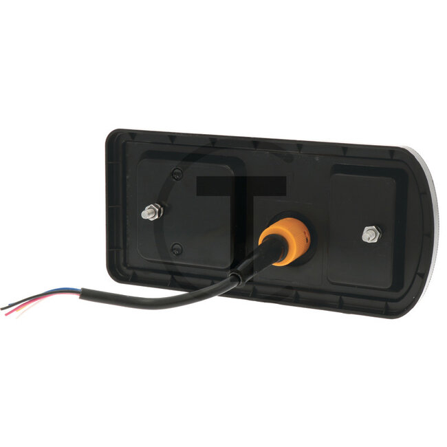 GRANIT LED rear light - 70799195L | Dimensions W x H x D: 227 x 106 x 55 mm | Light function: Indicator light, brake light, reflector, number plate light | Bulb: LED | Bulbs included: Yes | Mounting type: Screwed | Fixing: M6 | Hole spacing: 150 mm | Nominal vol