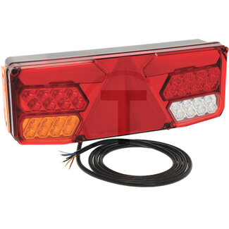 GRANIT Achterlicht LED 350 x 131 x 81 mm, 12 / 24 V, links