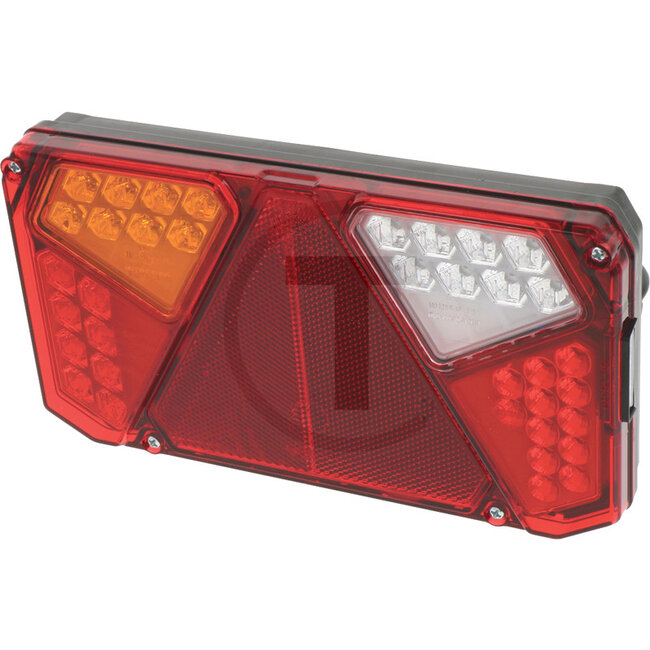GRANIT LED rear light - Dimensions W x H x D: 242 x 134 x 37 mm - 1013/IP68*